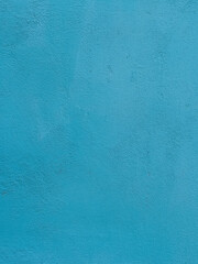 blue painted concrete wall - surface texture