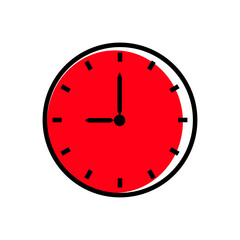 Clock icon illustration