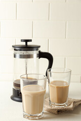 coffee and milk