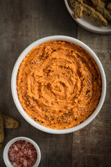 Houmous pois chiche paprika
