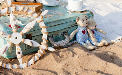 toys on the beach