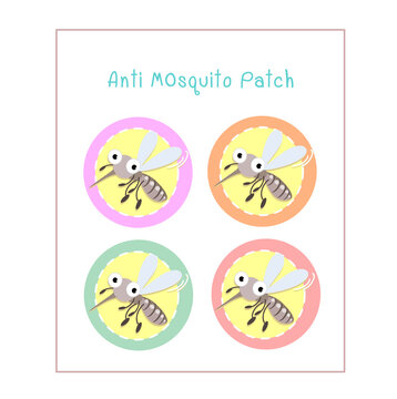 Mosquito Patch Vector