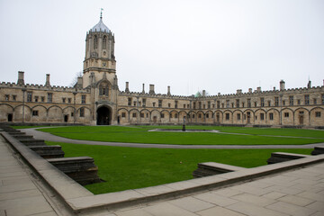 University of Oxford Christchurch Courtyard