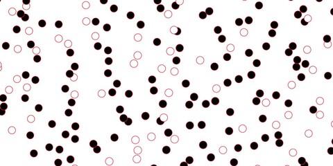 Dark Red vector background with spots. Abstract illustration with colorful spots in nature style. Pattern for wallpapers, curtains.