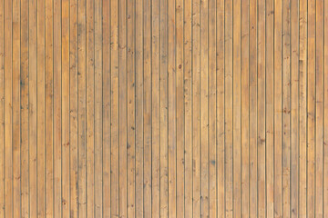 Pattern of brown wooden planks. Wood plank wall vertical background texture old panels. Brown...
