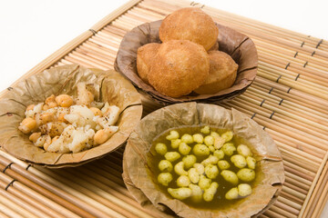 Pani Puri or Golgappe or Panipuri,  Indian Chaat