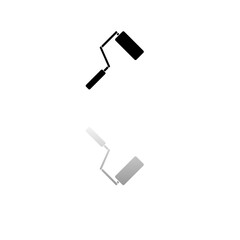 Paint Roller icon flat