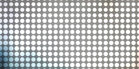 Fototapeta na wymiar Light Gray vector backdrop with circles. Colorful illustration with gradient dots in nature style. Design for posters, banners.