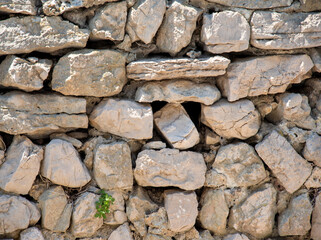 Stone wall