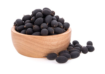 Dialium cochinchinense isolated on white background