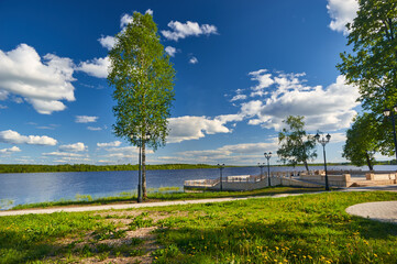 View of Onega river