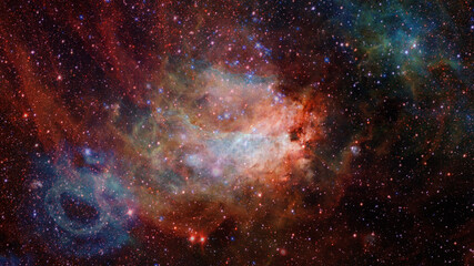 Obraz na płótnie Canvas Beauty of universe. Elements of this image furnished by NASA