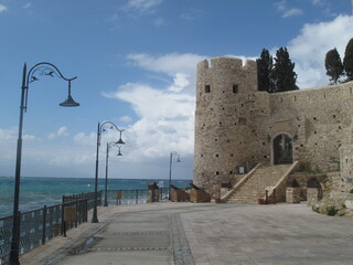castle in the sea