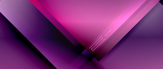 Square shapes composition, fluid gradient geometric abstract background. 3D shadow effects, modern design template