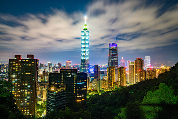 Obraz premium 台北 象山 夜景 