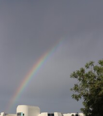 rainbow in the sky of Alain UAE