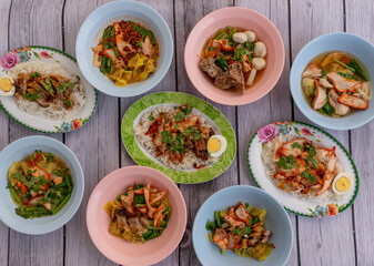 Thai Noodles and Rice Dishes 