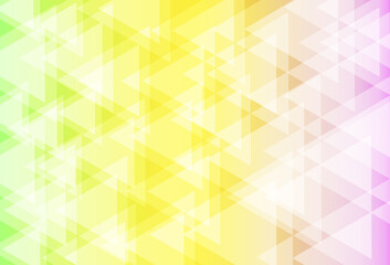 Abstract colorful modern geometric pattern on gradient background. Element design with triangle shape. Vector Illustration.