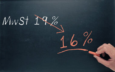 Conceptual image for economic stimulus package for Germany