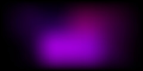 Dark Purple vector gradient blur pattern.