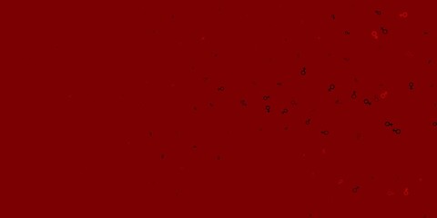 Light Purple, Pink vector template with businesswoman signs.