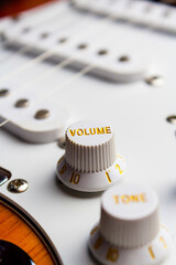 Detail ein Gitarre