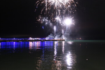 Fireworks in St. Ives