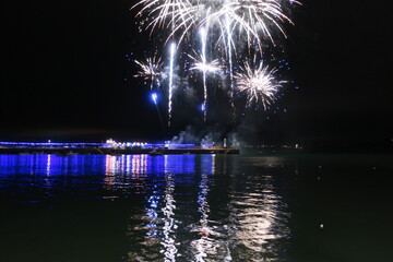 Fireworks in St. Ives