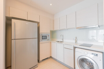 Modern, bright, clean, kitchen interior 