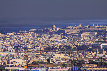 Panorama wyspy Malta