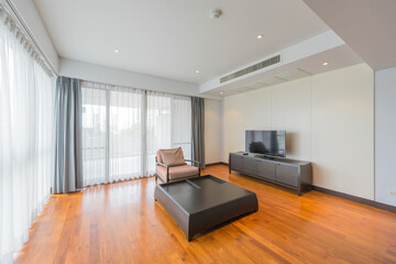 Modern living room in bright colors