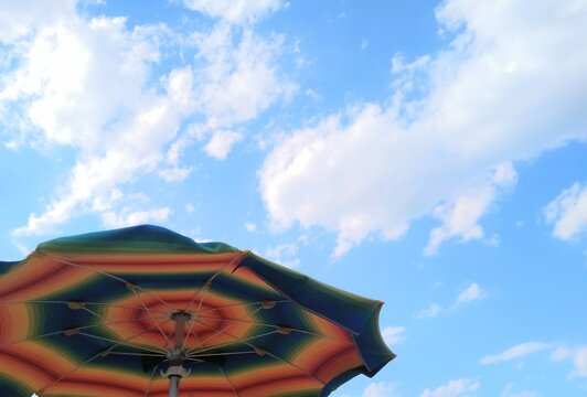 Ombrellone arcobaleno