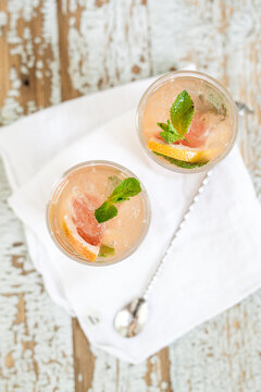 Ontbijtsangria met citrusvruchten