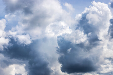 interesting blue and white clouds texture
