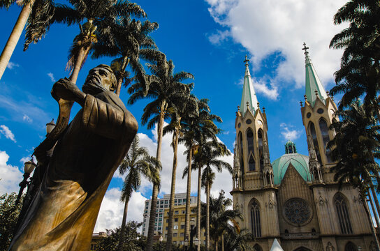 Pra&ccedil;a da S&eacute;, S&atilde;o Paulo, Brasil, Street photography, Urban landscape