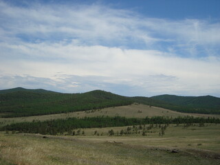 Obraz premium mountain landscape in the summer