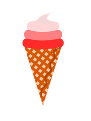 ice cream vector illustration