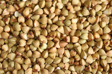 Buckwheat close-up