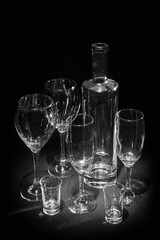 Still life, Glass