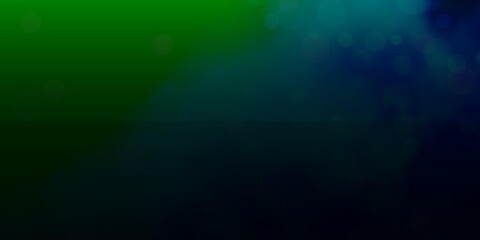 Light Blue, Green vector layout with circles. Modern abstract illustration with colorful circle shapes. Design for posters, banners.