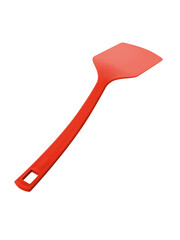 red spatula for kitchen and cooking