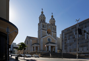 Obraz premium Metropolitan Cathedral in Florianopolis, Santa Catarina, Brazil