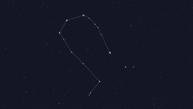 gemini zodiac, constellation with line in galaxy, group of star, horoscope sign