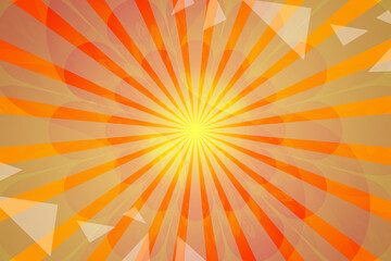 Fototapeta premium abstract, yellow, sun, orange, illustration, design, light, wallpaper, green, summer, pattern, art, color, backgrounds, texture, backdrop, graphic, red, bright, blue, blur, hot, creative, shine
