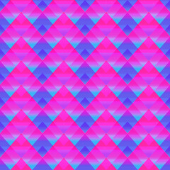 Purple color triangle seamless pattern.