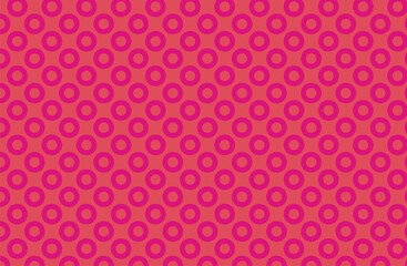 seamless pattern with pink dots