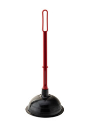 the white plunger for the bathroom