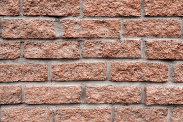 Background of a brick wall. The texture of the brickwork.