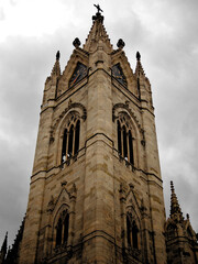Fototapeta premium Guadalajara Jalisco, Mexico - June 26, 2020: Tower of Expiatorio church in Guadalajara Jalisco