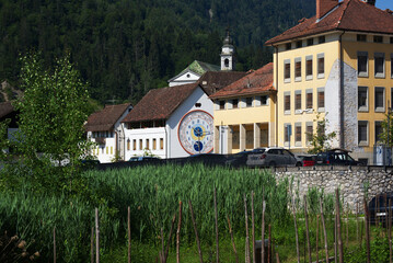 Pesariis, il villaggio degli orologi - Friuli, Italia